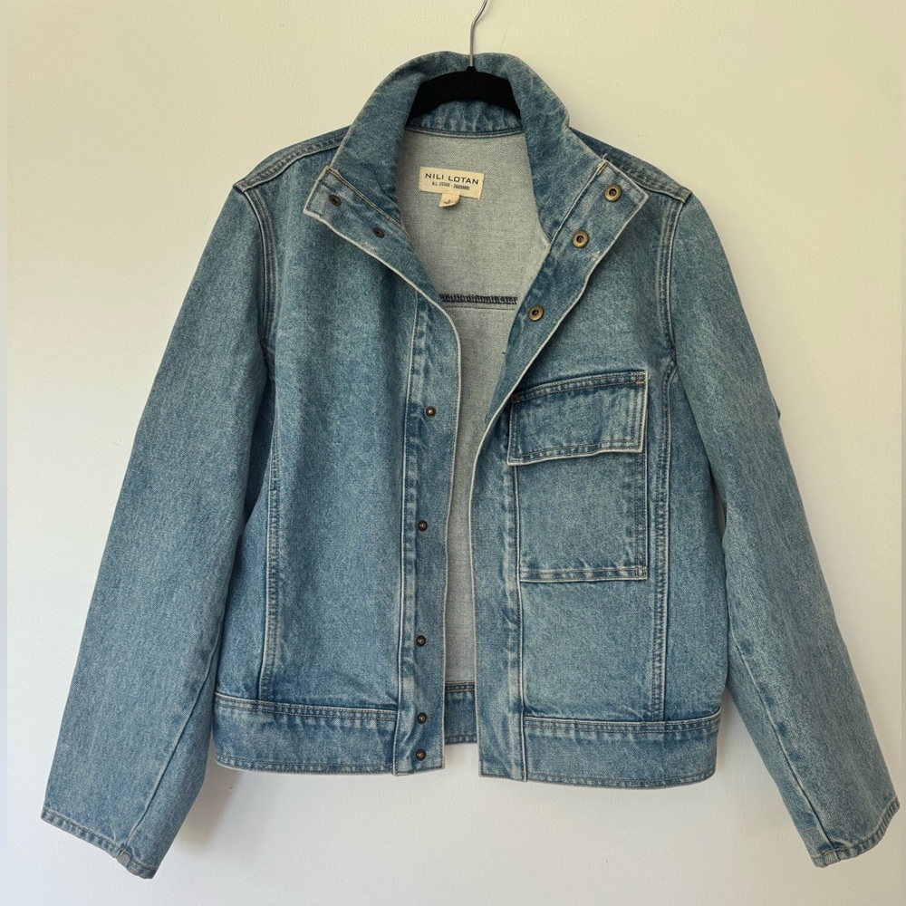Nili Lotan Marilou Denim Jacket—size Small - Picture 7 of 9